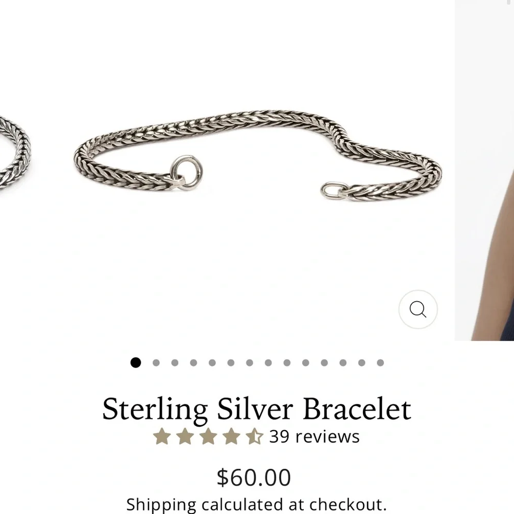 Trollbeads Sterling Silver Bracelet - Picture 1 of 2